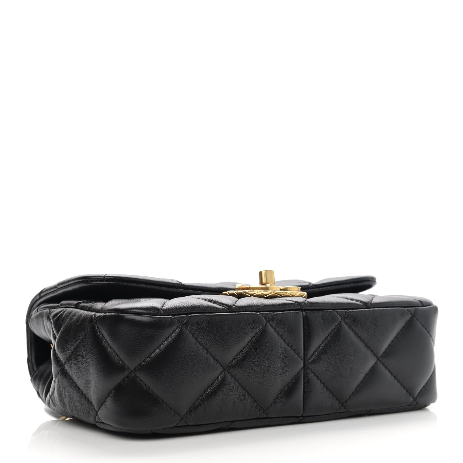 Chanel Lambskin Quilted Mini Flap Black 4 of 11