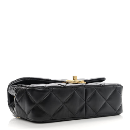 Chanel Lambskin Quilted Mini Flap Black 4 of 11