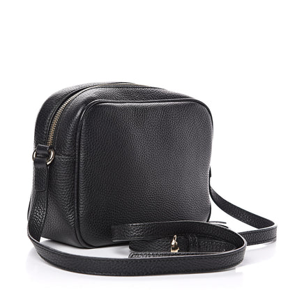 Gucci Pebbled Calfskin Small Soho Disco Bag Black 3 of 12