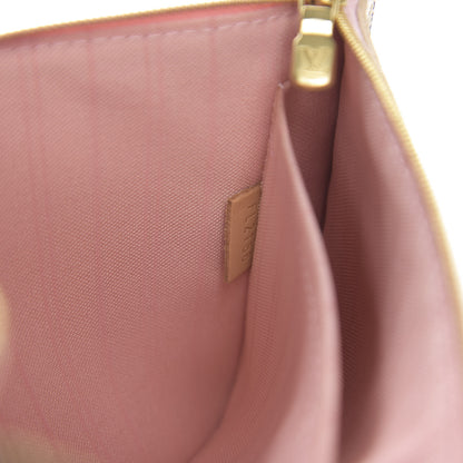 Louis Vuitton Damier Azur Neverfull MM GM Pochette Rose Ballerine 6 of 7