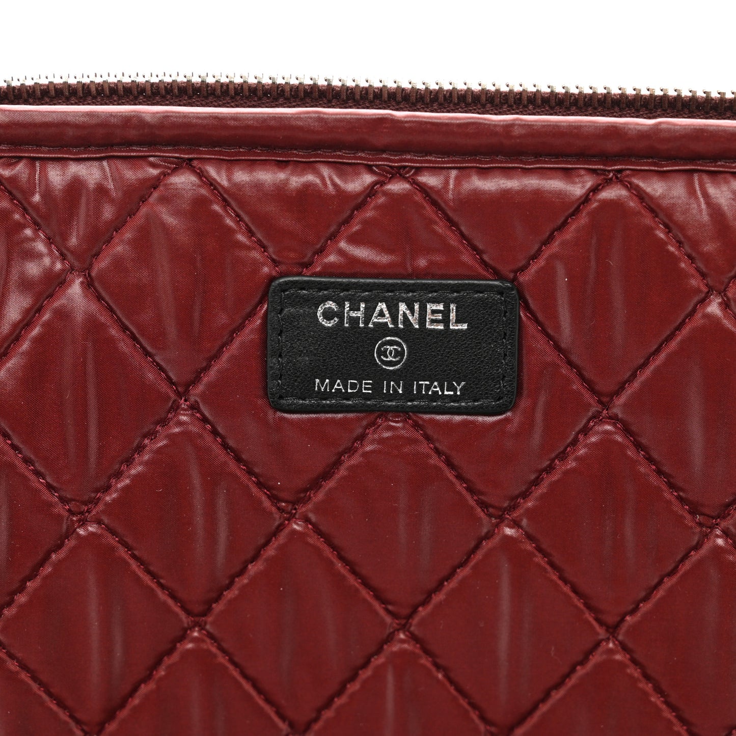 Nylon Quilted Laptop Case Black