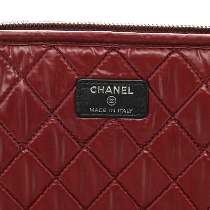 Chanel Nylon Quilted Laptop Case Black 7 of 9