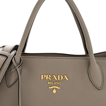 Prada Vitello Daino Tote Argilla 9 of 15