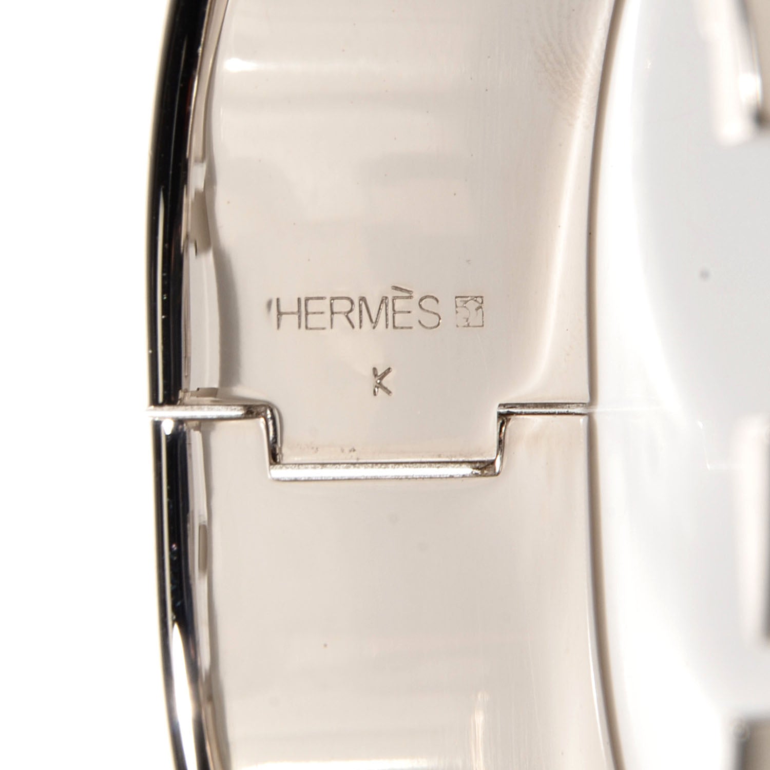 Hermes Enamel Wide Clic Clac H Bracelet PM Black 5 of 5