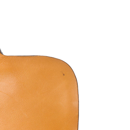 Prada Vitello Shoulder Bag Ocra Noce 10 of 13