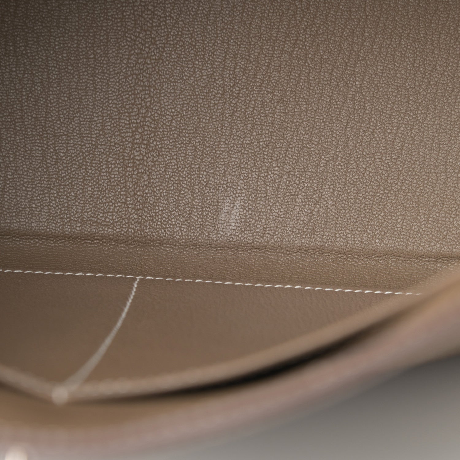 Hermes Taurillon Clemence Kelly Retourne 35 Etoupe 14 of 14