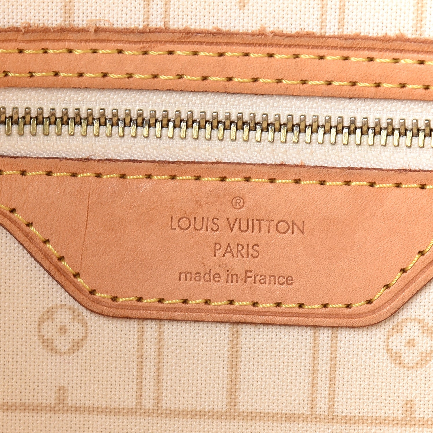 Louis Vuitton Damier Azur Neverfull MM 6 of 19