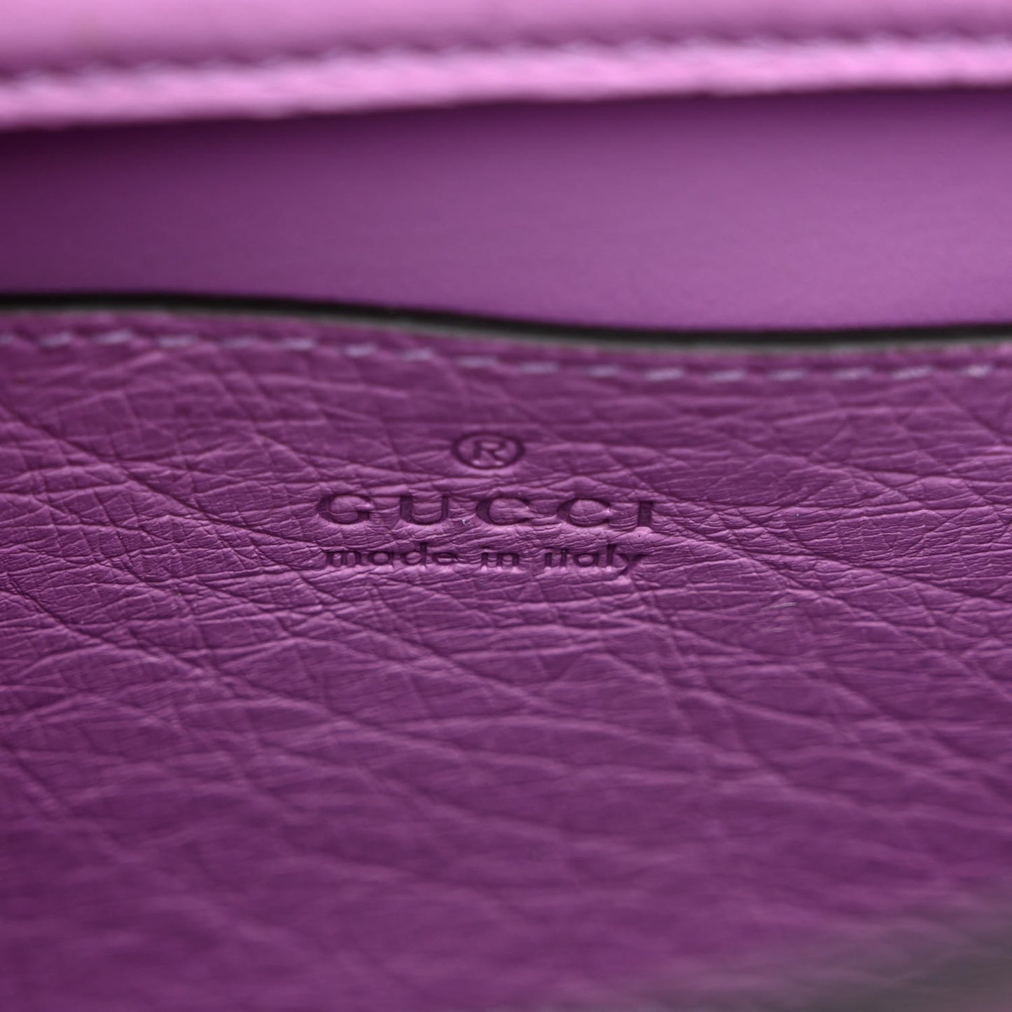 Ostrich Web Mini Diana Tote Bag Purple