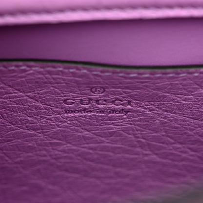 Gucci Ostrich Web Mini Diana Tote Bag Purple 6 of 11