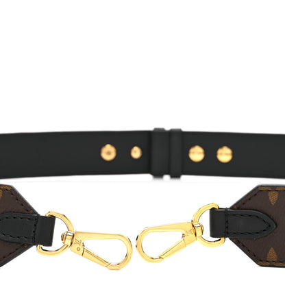 Louis Vuitton Monogram Adjustable Bandouliere Shoulder Strap Black 3 of 6