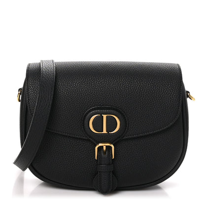 Christian Dior Grained Calfskin Medium Bobby Flap Black 1 of 10