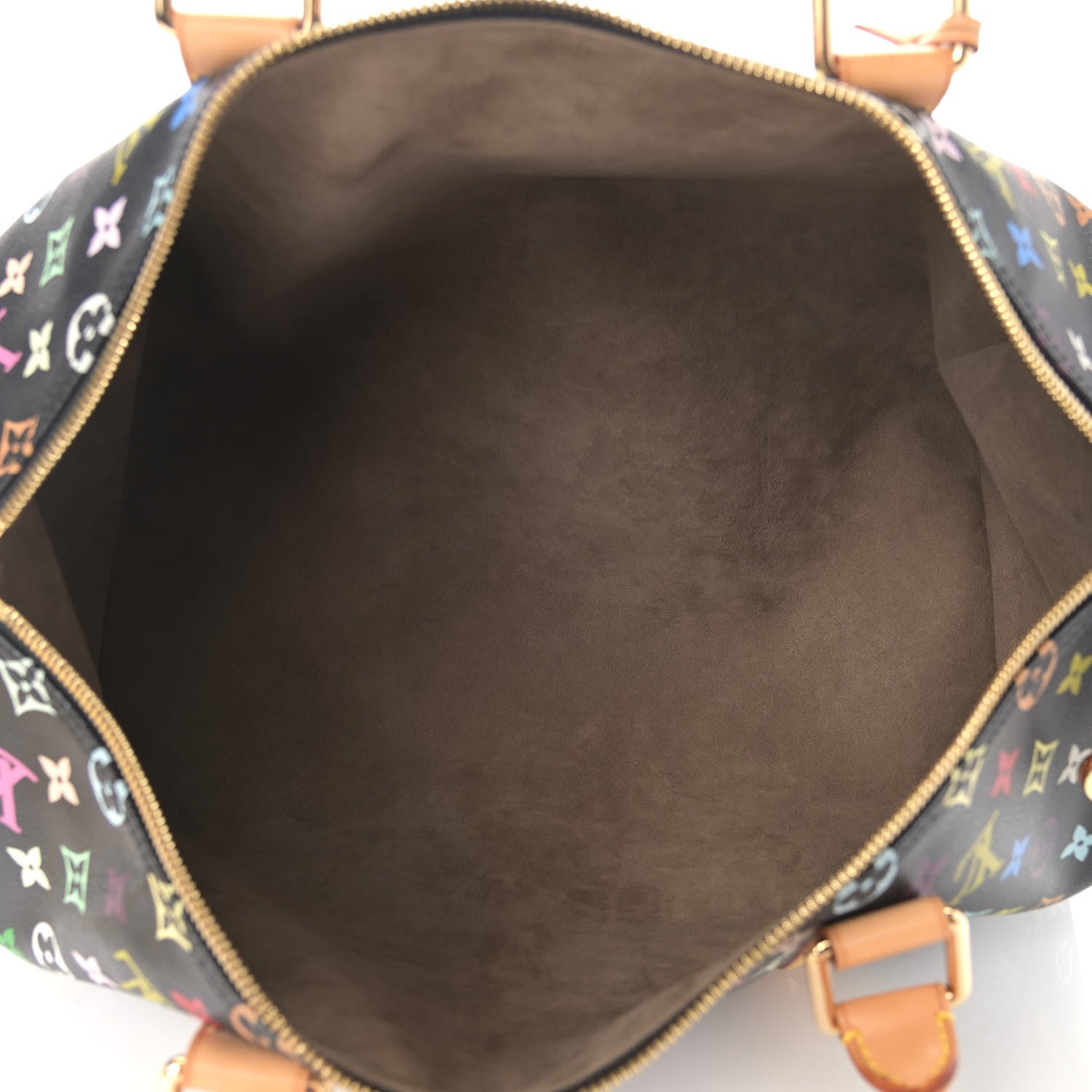 Louis Vuitton Monogram Multicolor Keepall 45 Black 5 of 11
