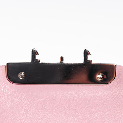 Christian Dior Patent Cannage New Lock Pouch Pale Pink 7 of 8