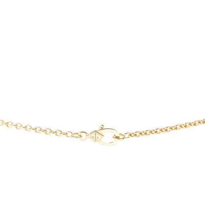 Van Cleef & Arpels 18K Yellow Gold Mother of Pearl Pure Alhambra Pendant Necklace 4 of 7