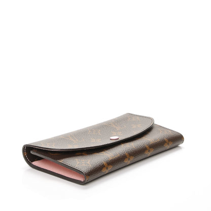 Louis Vuitton Monogram Emilie Wallet Rose Ballerine 4 of 8