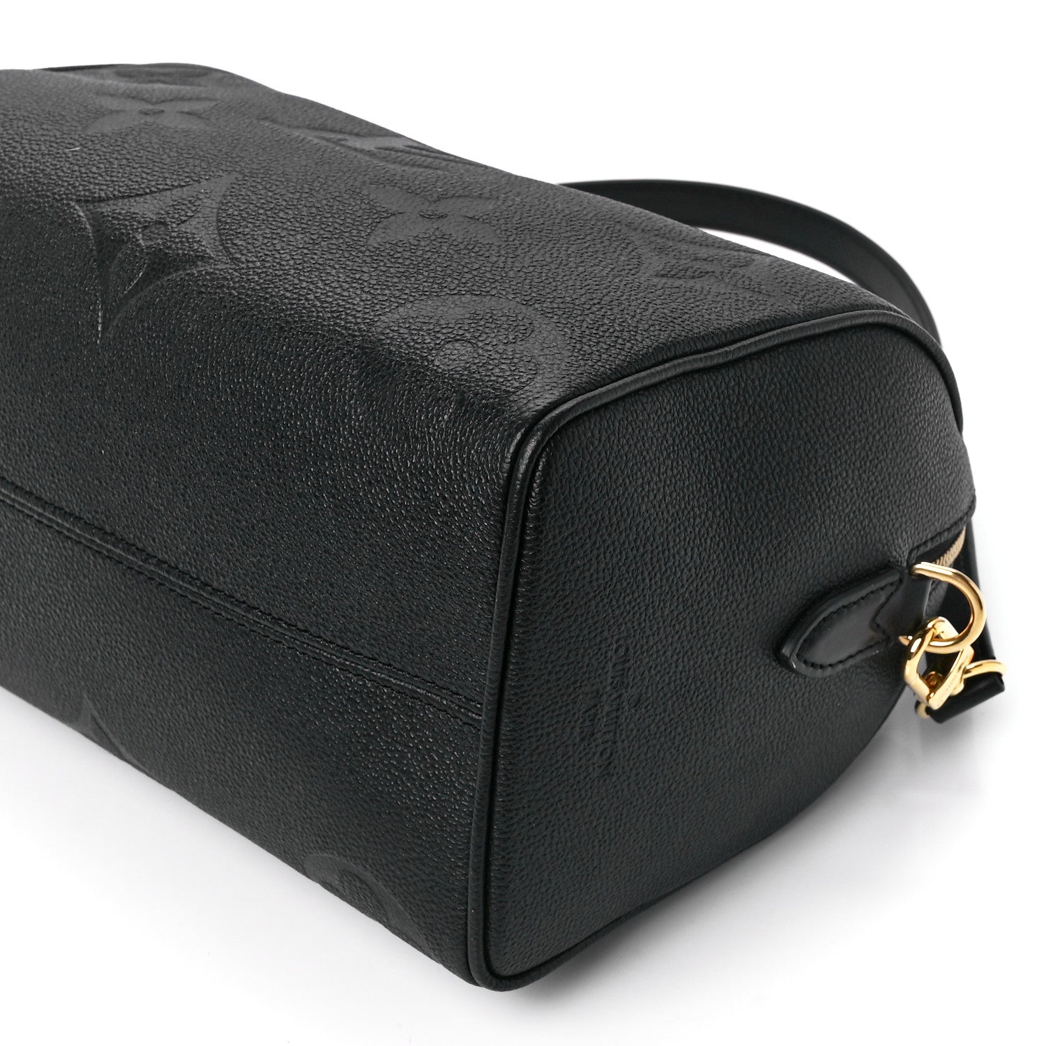 Louis Vuitton Empreinte Monogram Giant Speedy Bandouliere 25 Black 11 of 12