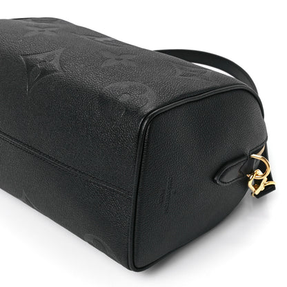 Louis Vuitton Empreinte Monogram Giant Speedy Bandouliere 25 Black 11 of 12
