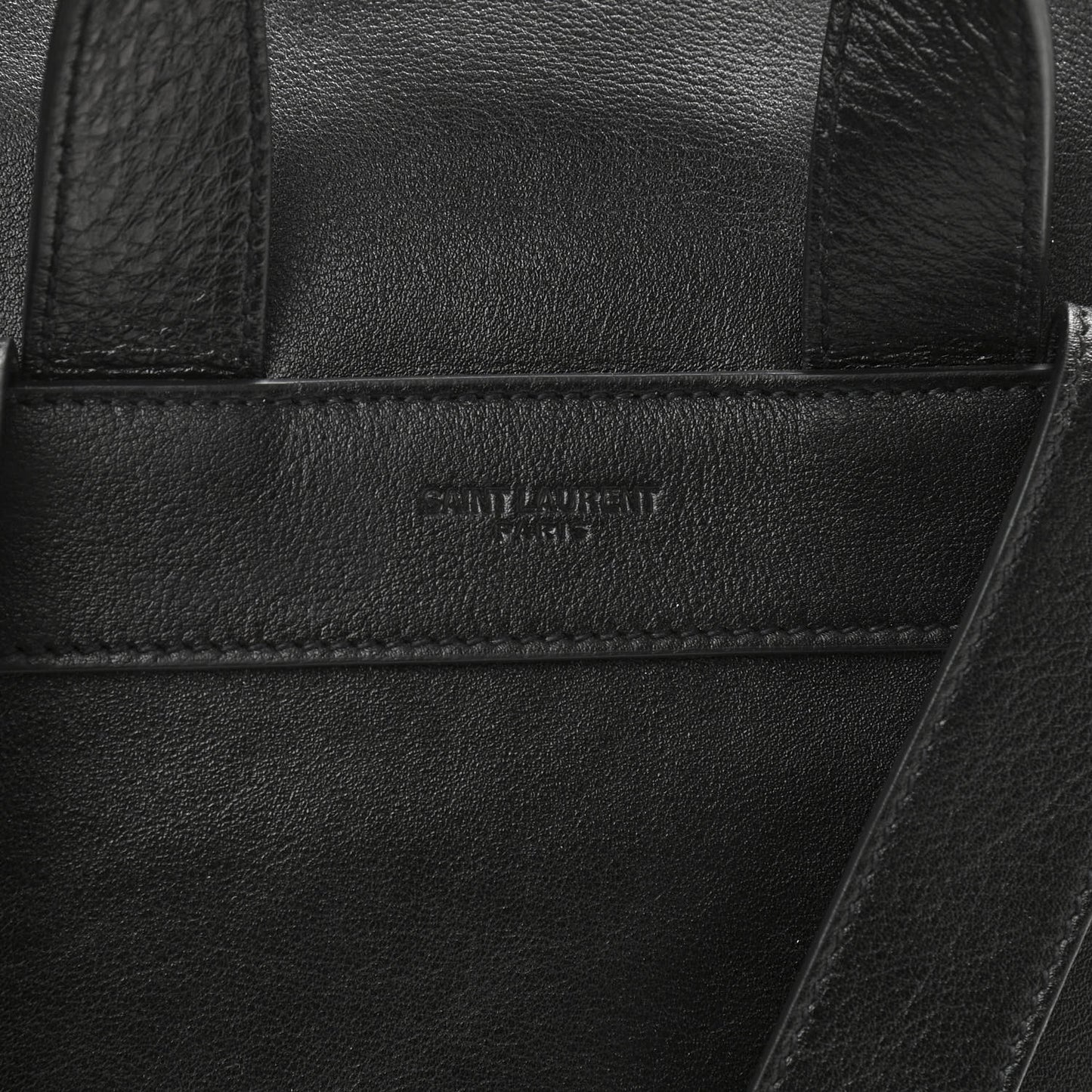 Calfskin Studded Fringe Festival Backpack Black