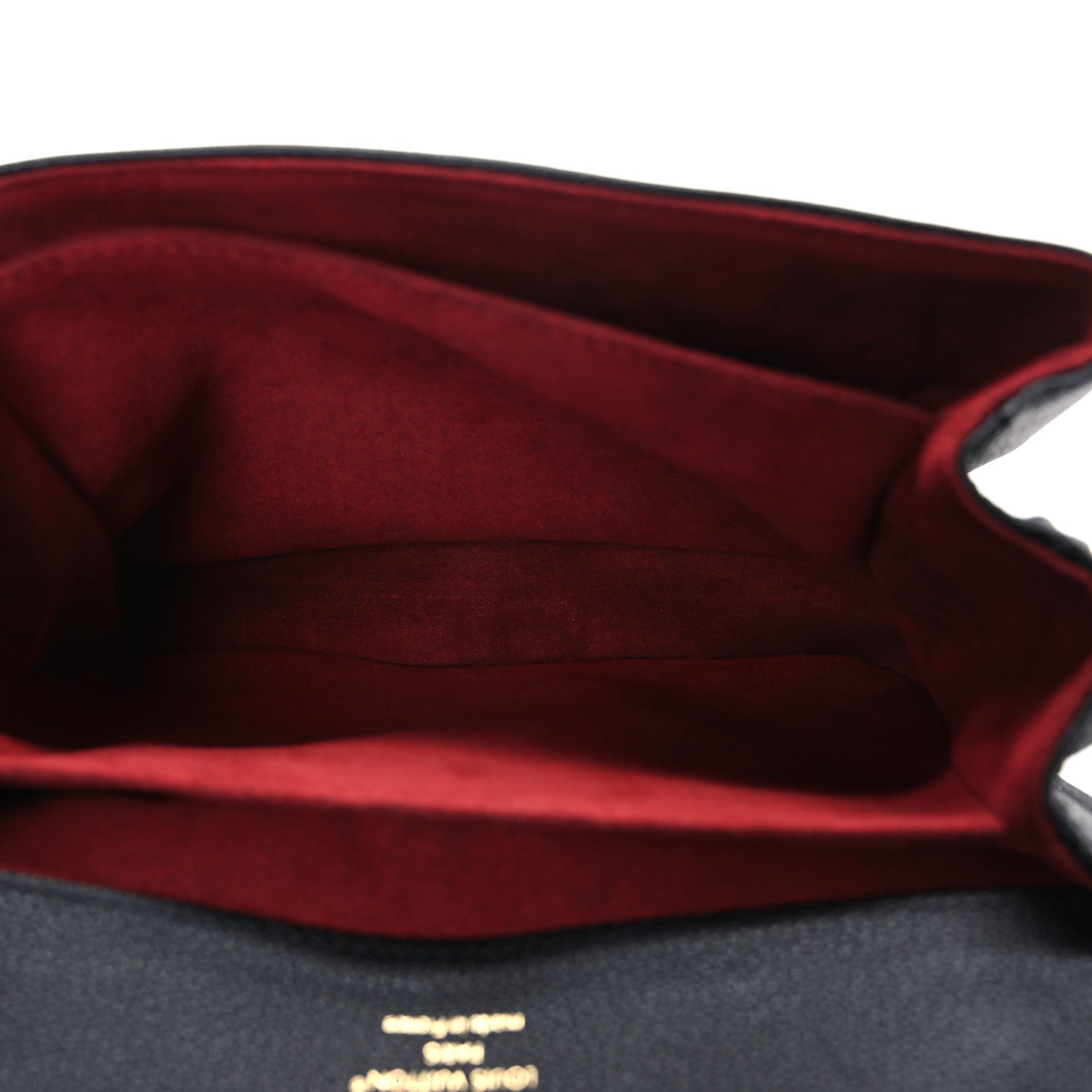 Louis Vuitton Empreinte Monogram Giant Pochette Metis Black Beige 5 of 9