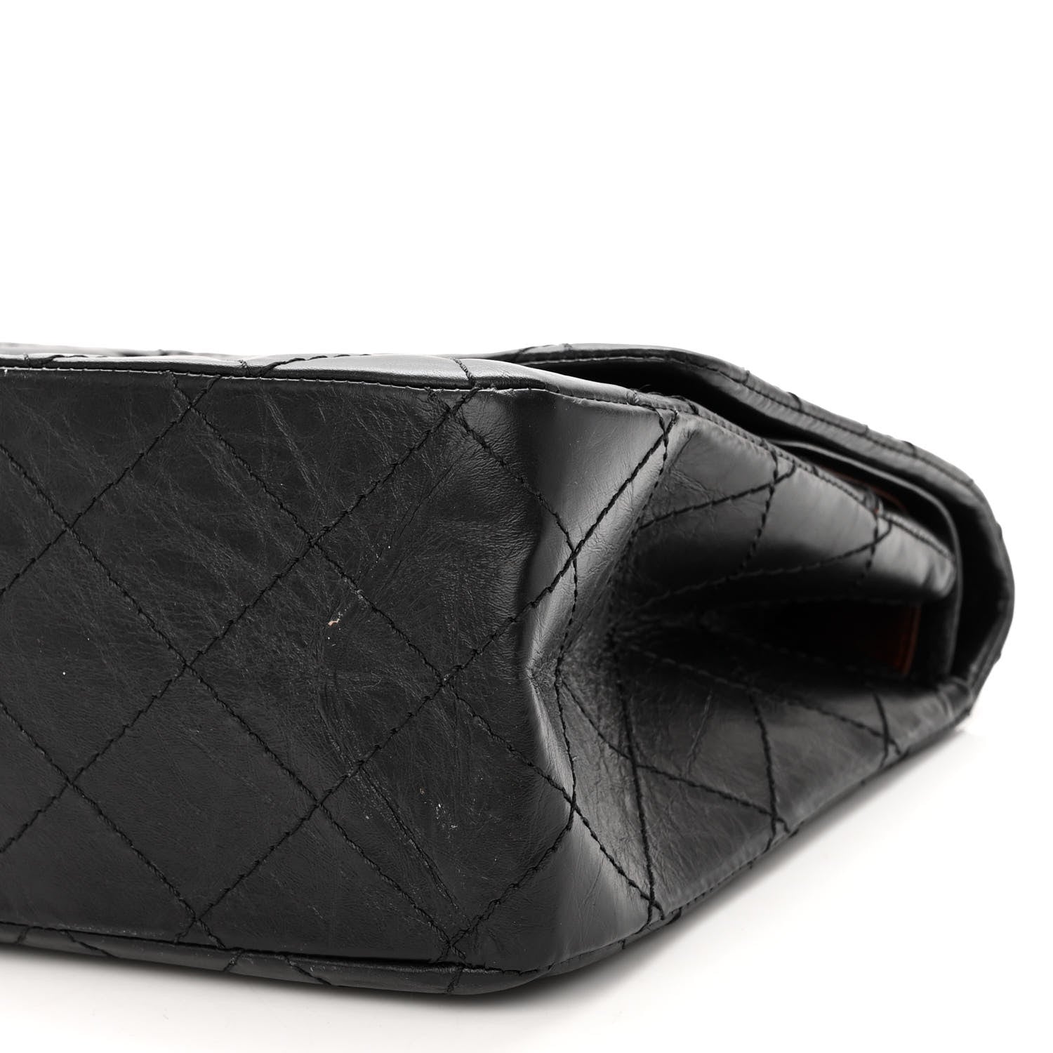 Chanel Aged Calfskin Quilted 2.55 Reissue 227 Flap Black 9 of 11