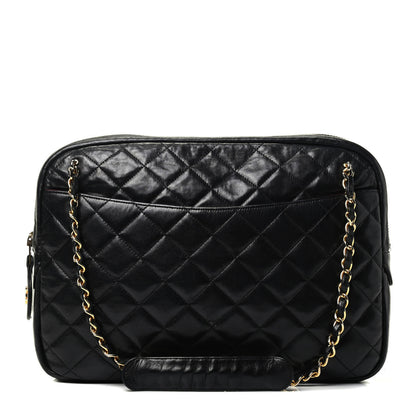Chanel Lambskin Quilted Medium Camera Case Black 1 of 9