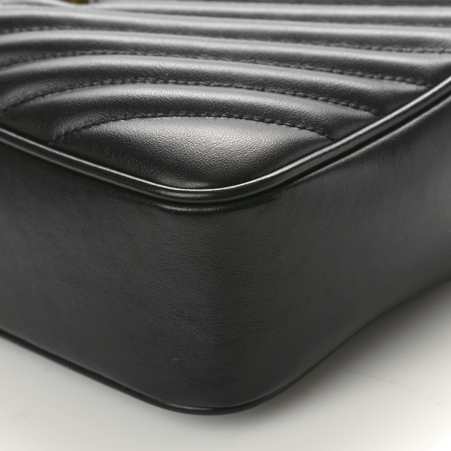 Saint Laurent Calfskin Matelasse Monogram Lou Camera Bag Black 10 of 10