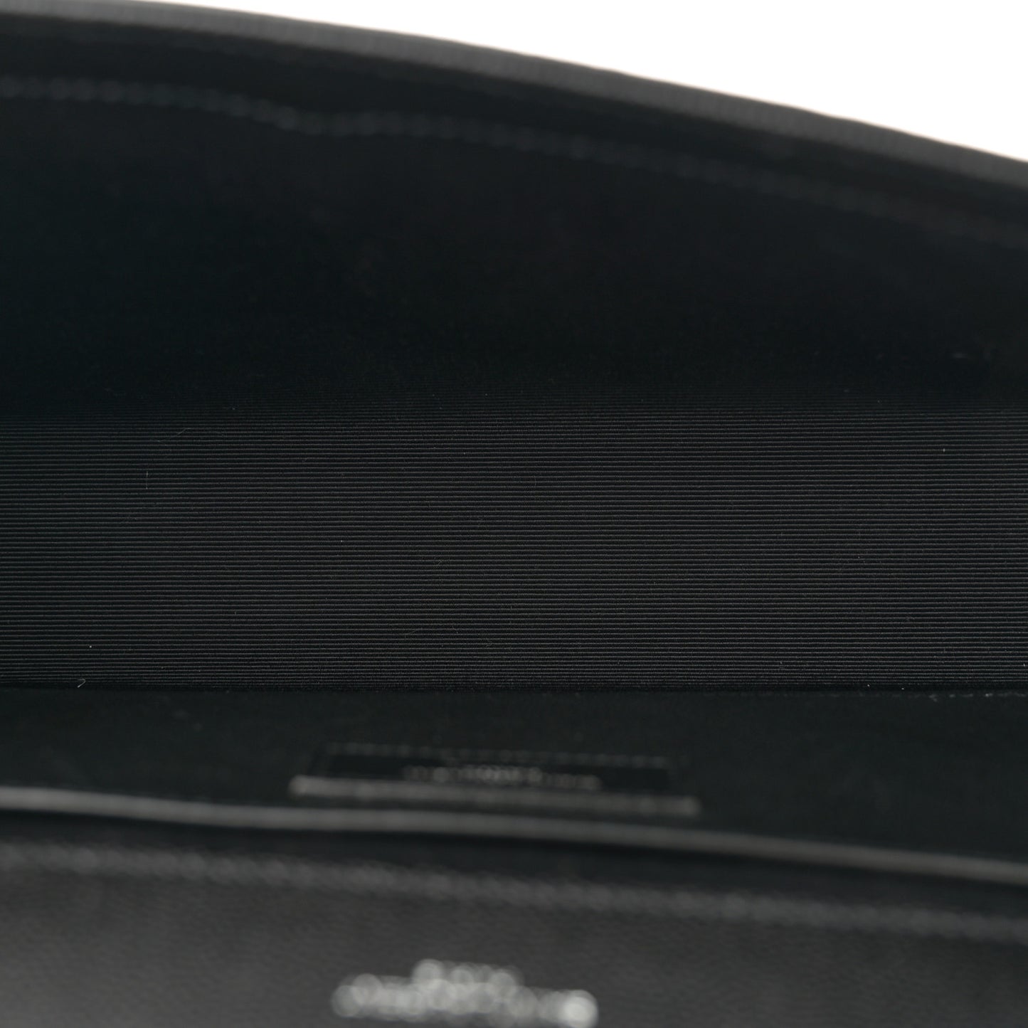 Grain De Poudre Medium Classic Monogram Kate Satchel Black