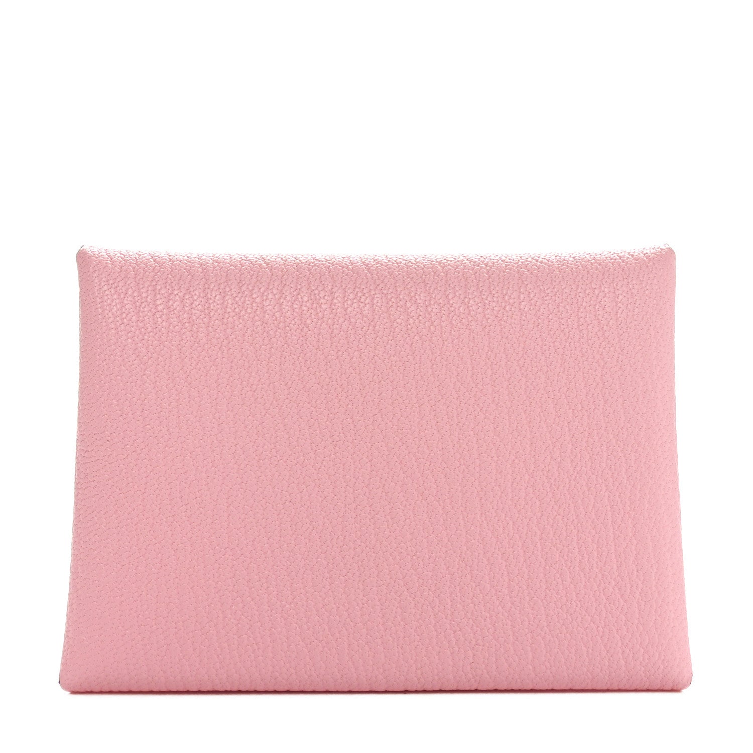 Hermes Chevre Mysore Calvi Duo Card Case Rose Sakura 1 of 9