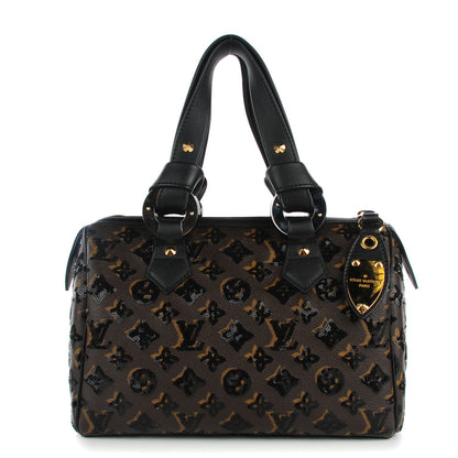 Louis Vuitton Monogram Sequins Eclipse Speedy 28 Black 1 of 8