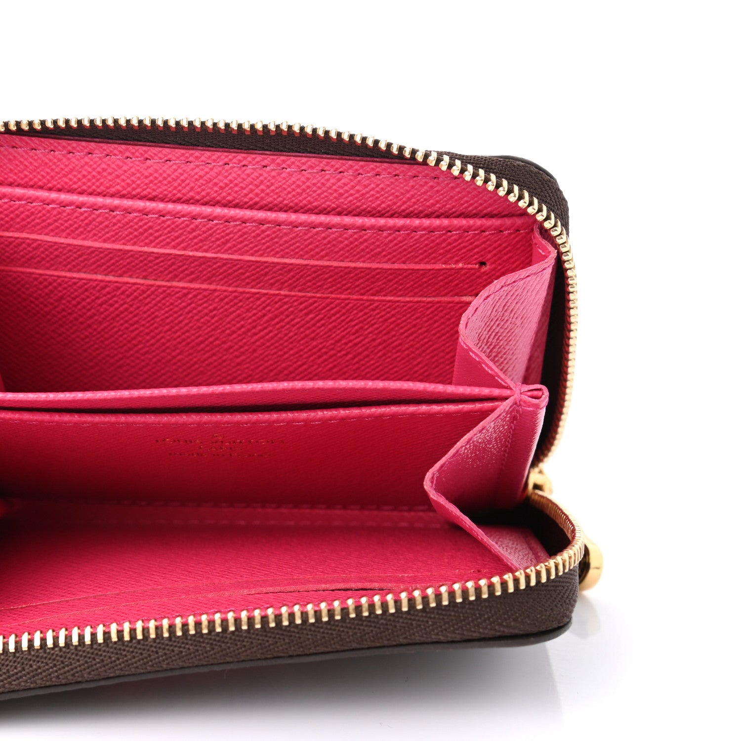 Louis Vuitton Damier Ebene 2020 Christmas Animation Roller Coaster Zippy Coin Purse Pivoine 5 of 7