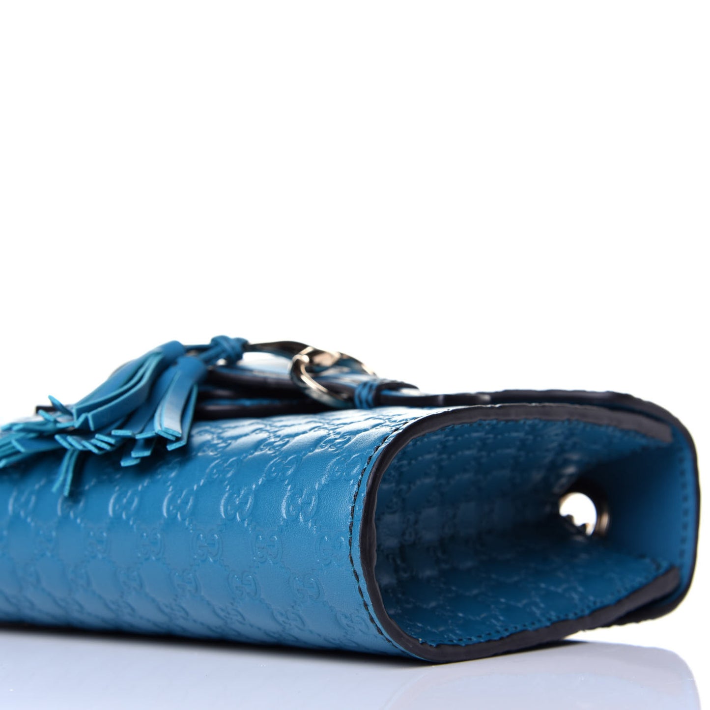 Microguccissima Mini Emily Shoulder Bag Deep Cobalt