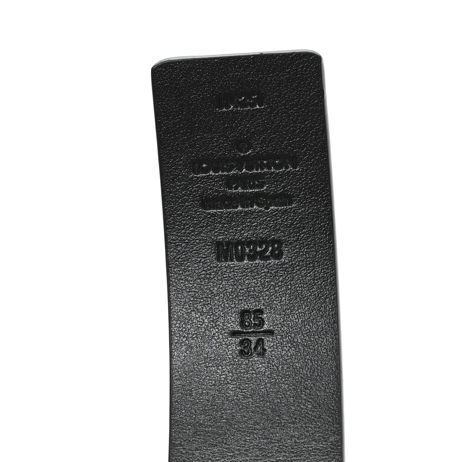 Louis Vuitton Empreinte 30mm LV Iconic Reversible Belt 85 34 Black 3 of 5