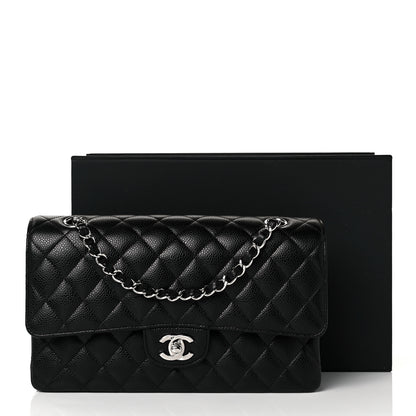 Chanel Caviar Quilted Medium Double Flap Black 21 of 21
