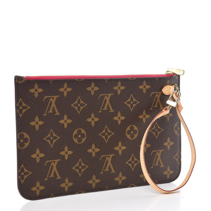 Louis Vuitton Monogram Neverfull MM GM Pochette Pivoine 3 of 8