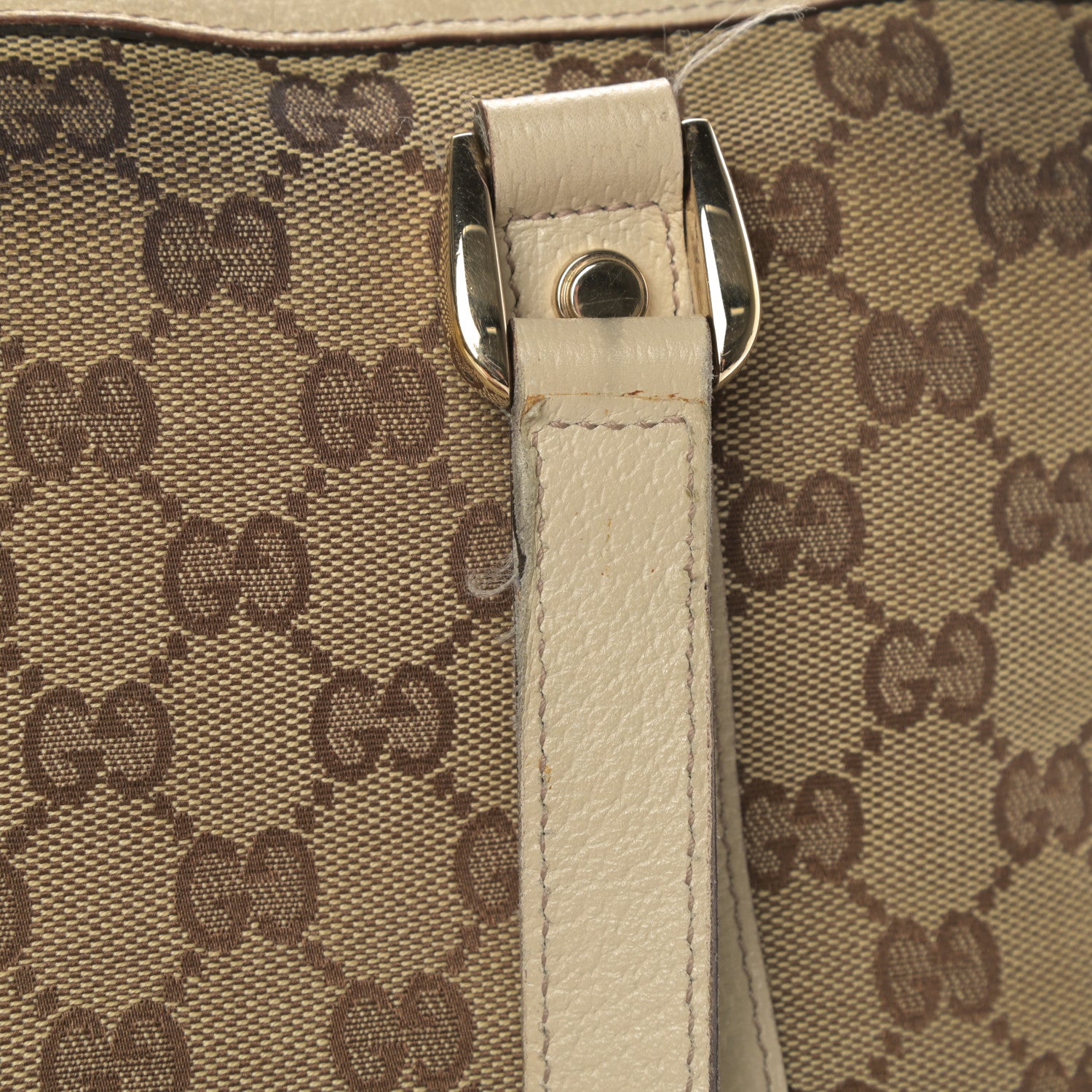 Gucci Monogram Medium Abbey Tote Off White 17 of 19