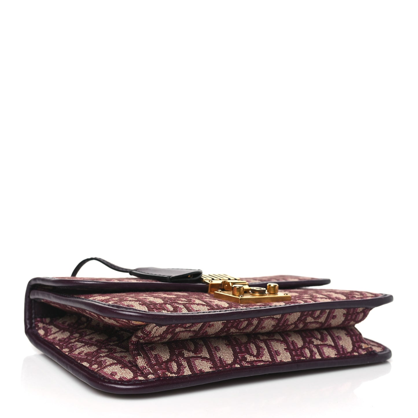 Oblique Dioraddict Flap Bag Burgundy
