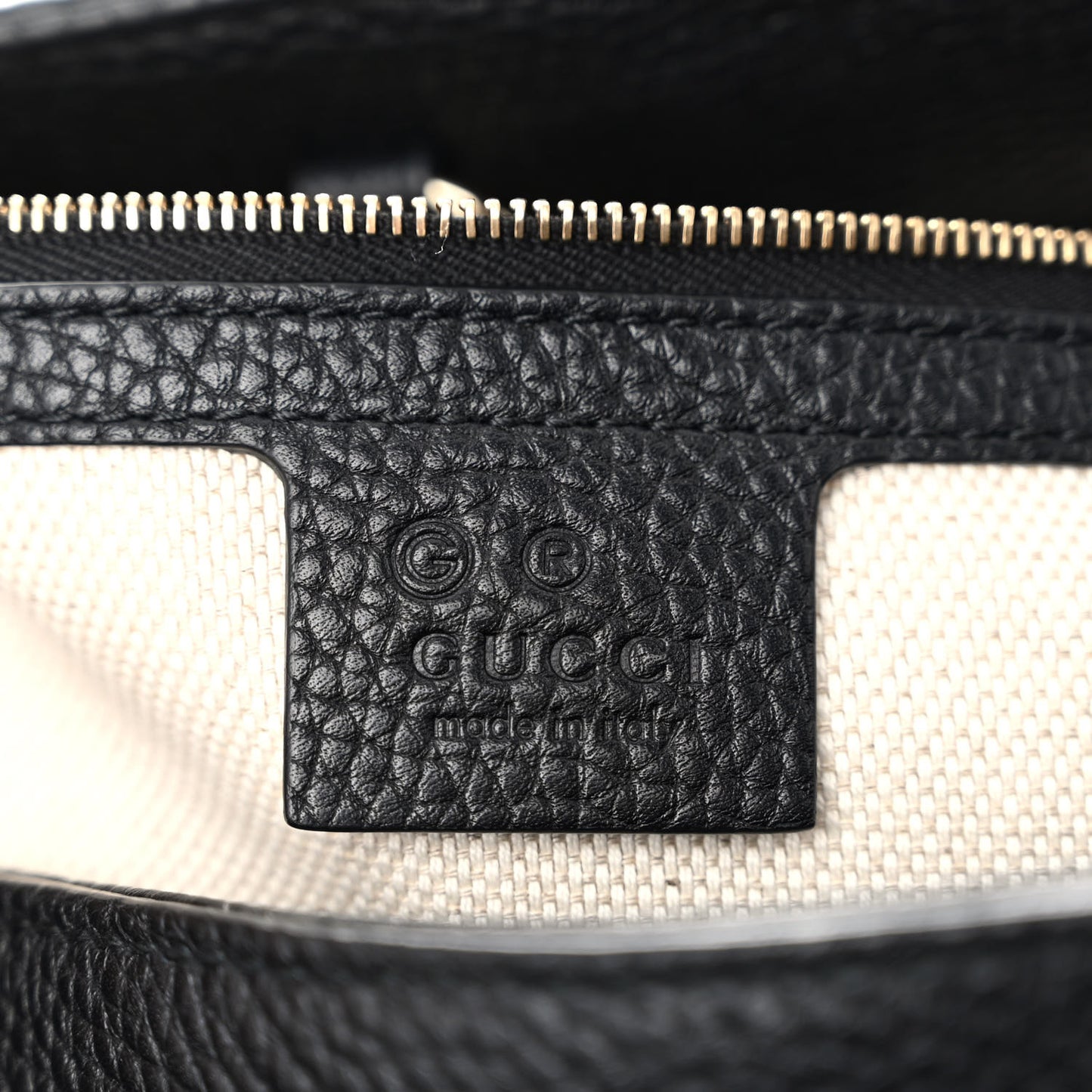 Pebbled Calfskin Medium Soho Chain Shoulder Bag Black