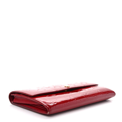 Louis Vuitton Vernis Sarah Wallet Pomme D'Amour 4 of 9