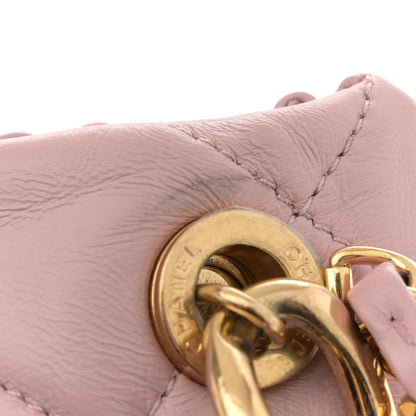 Chanel Lambskin Quilted Mini Color Match Flap Light Pink 14 of 14