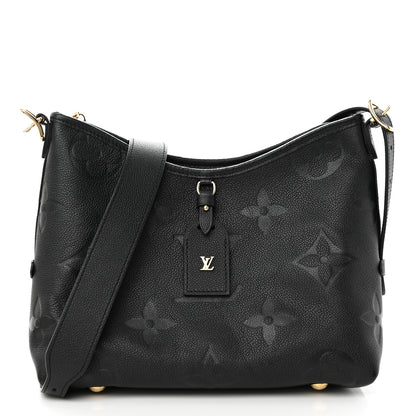Louis Vuitton Empreinte Carryall PM Black 3 of 11