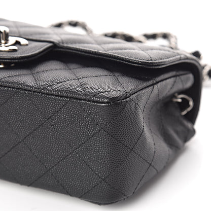 Chanel Caviar Quilted Mini Rectangular Flap Black 10 of 11