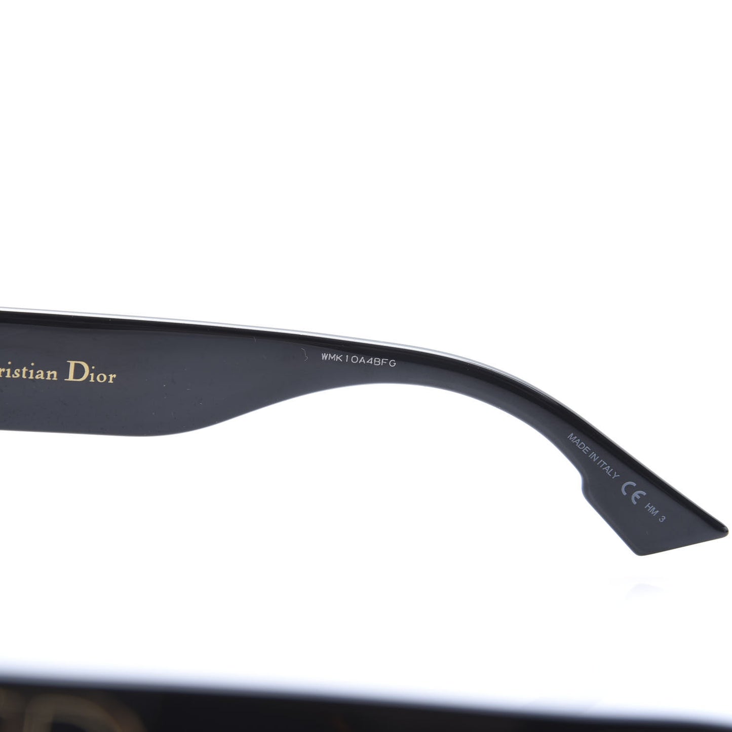 Acetate DDior Cat Eye Sunglasses Black