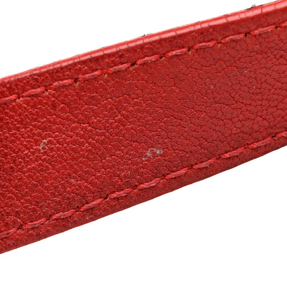 Proenza Schouler Lambskin Tiny Fringe Lux PS1 Satchel Red 13 of 23