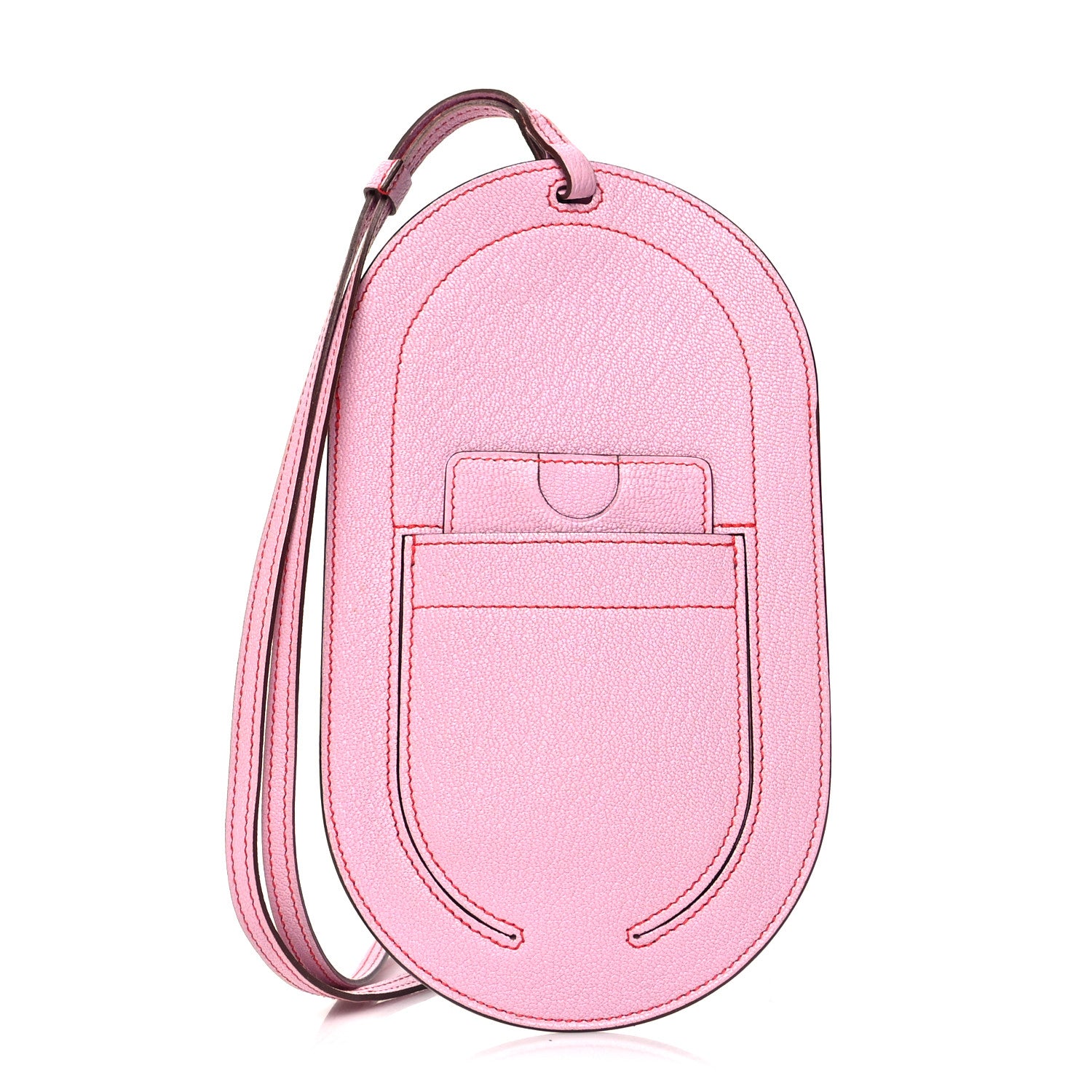 Hermes Chevre Mysore In-The-Loop Phone To Go GM Case Mauve Sylvestre 2 of 7