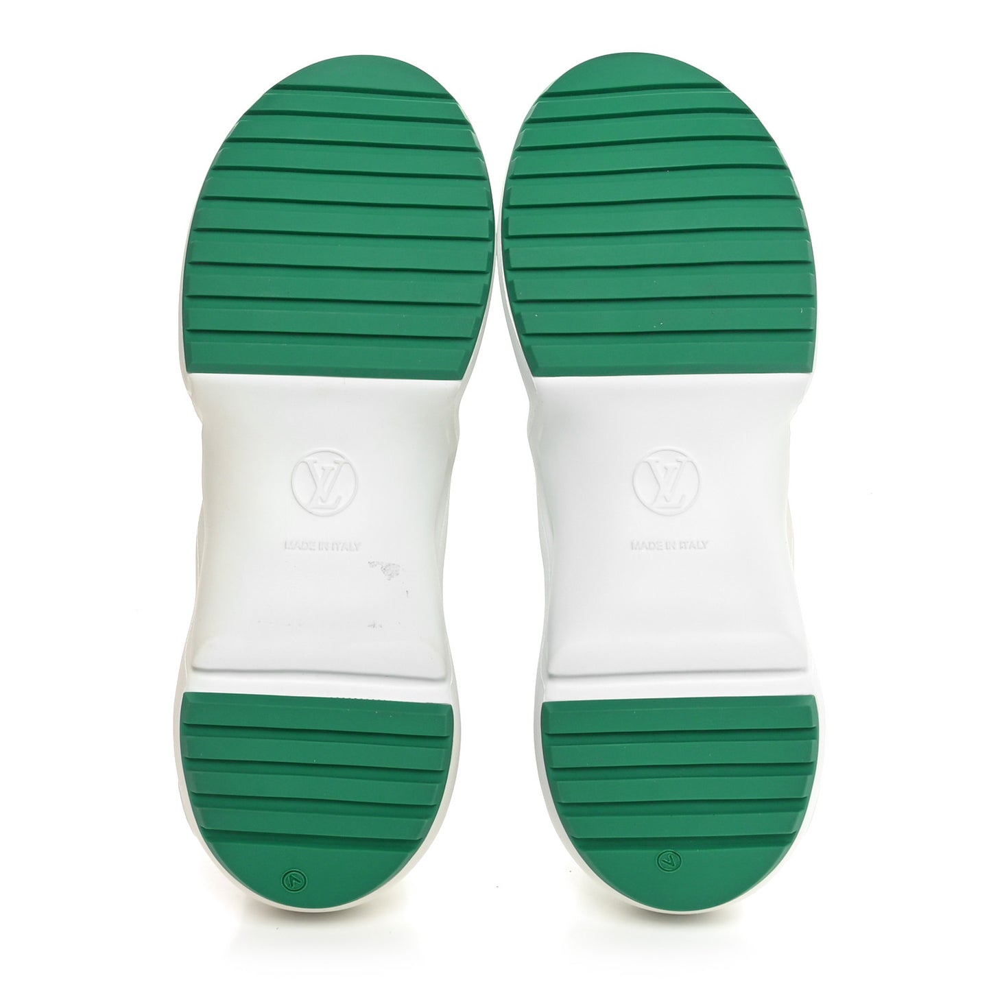 Jacquard Velvet Monogram LV Archlight Sneakers 39.5 White Vert
