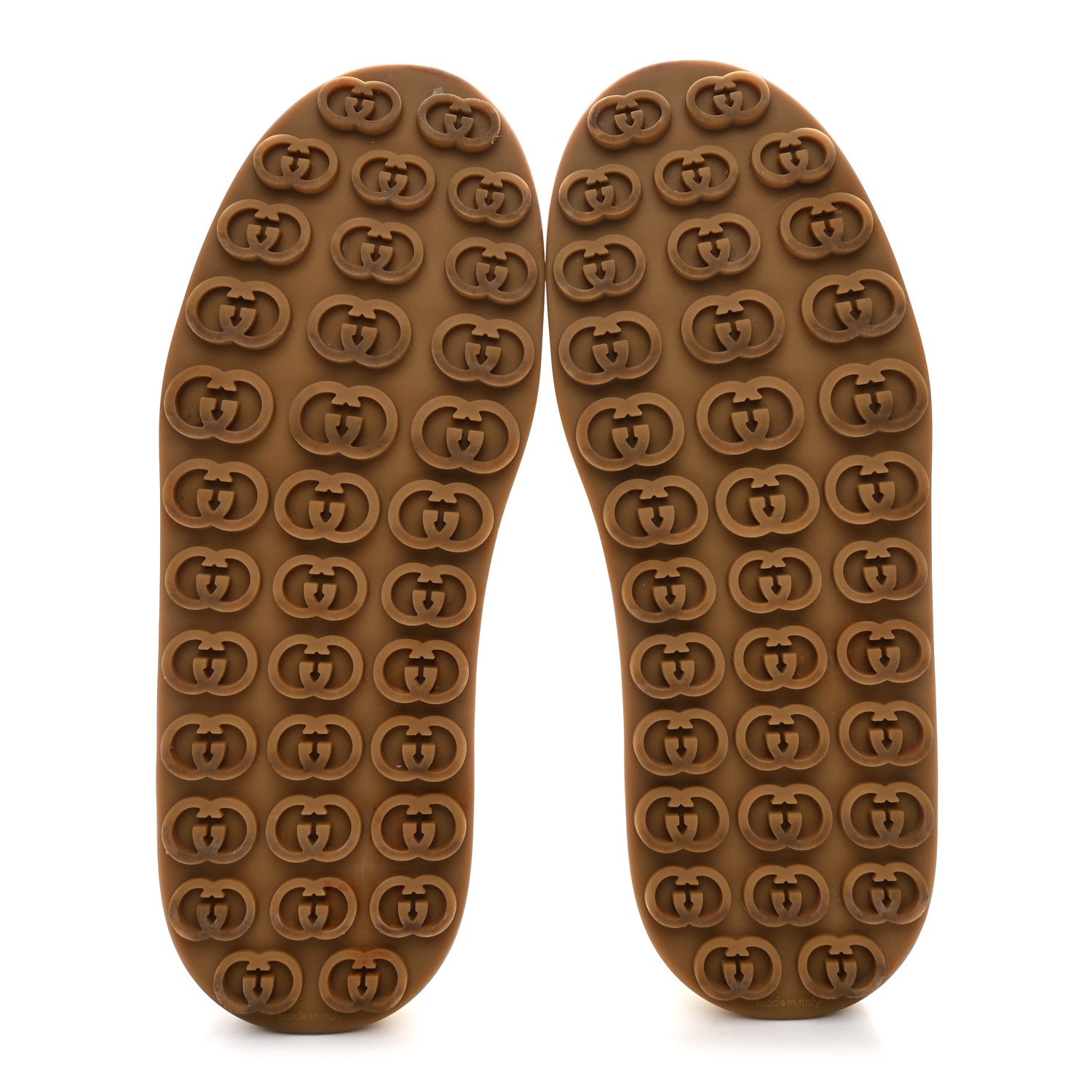 Gucci GG Monogram Womens 1977 Tennis Platform 52mm Sneakers 40 Beige Ebony Mystic White 6 of 7
