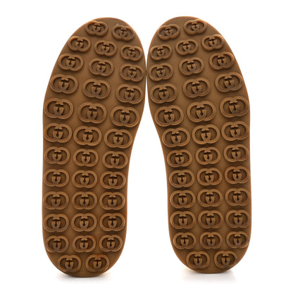 Gucci GG Monogram Womens 1977 Tennis Platform 52mm Sneakers 40 Beige Ebony Mystic White 6 of 7