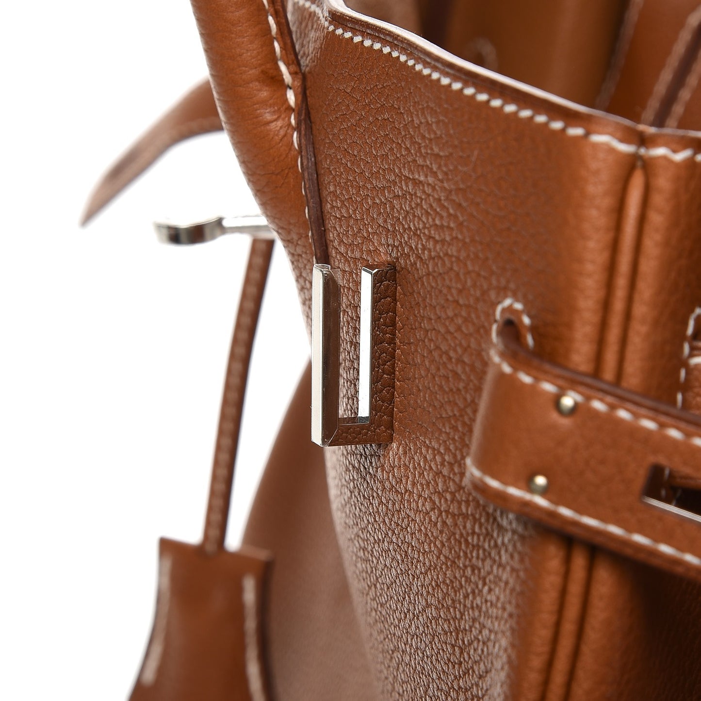 Natural Barenia Faubourg Birkin 30 Fauve