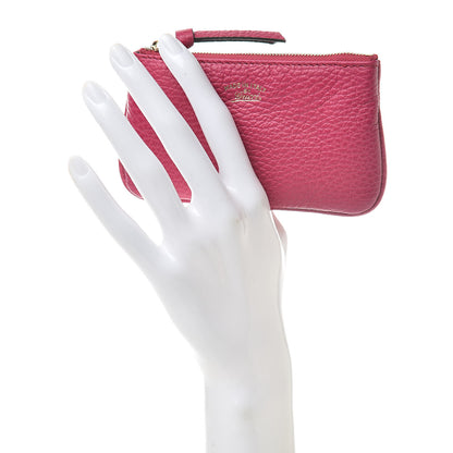 Gucci Dollar Calfskin Swing Key Case Blossom 2 of 8