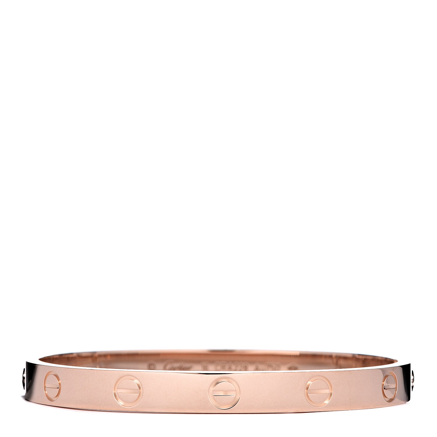 Cartier 18K Pink Gold LOVE Bracelet 16 1 of 7